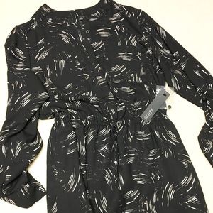 New Long-Sleeve Shirt Dress
